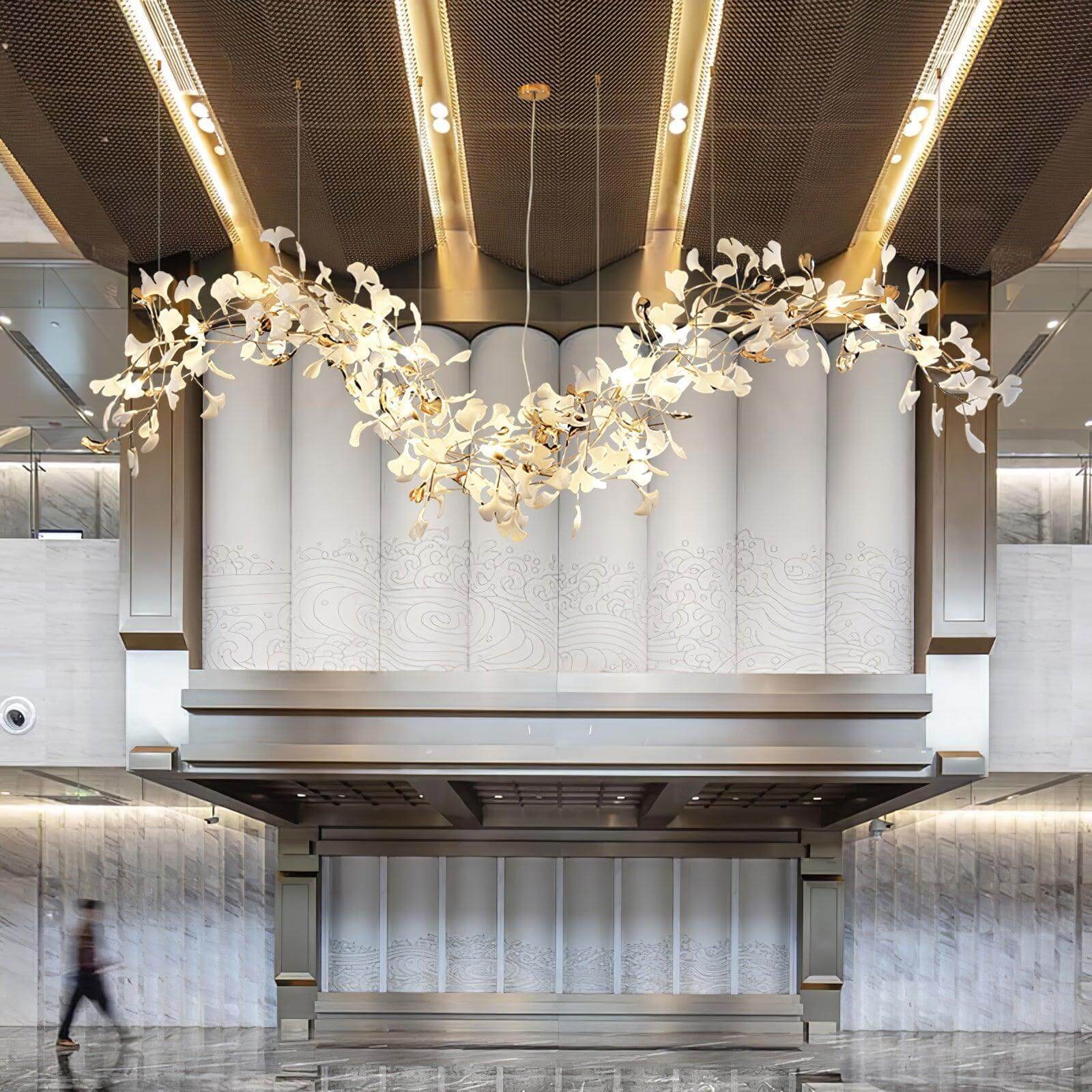 Gingko Chandelier Style M