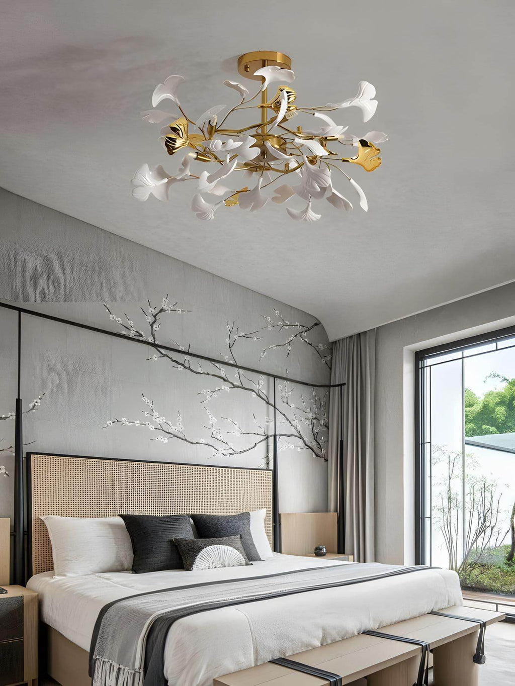 Gingko Chandelier Style G