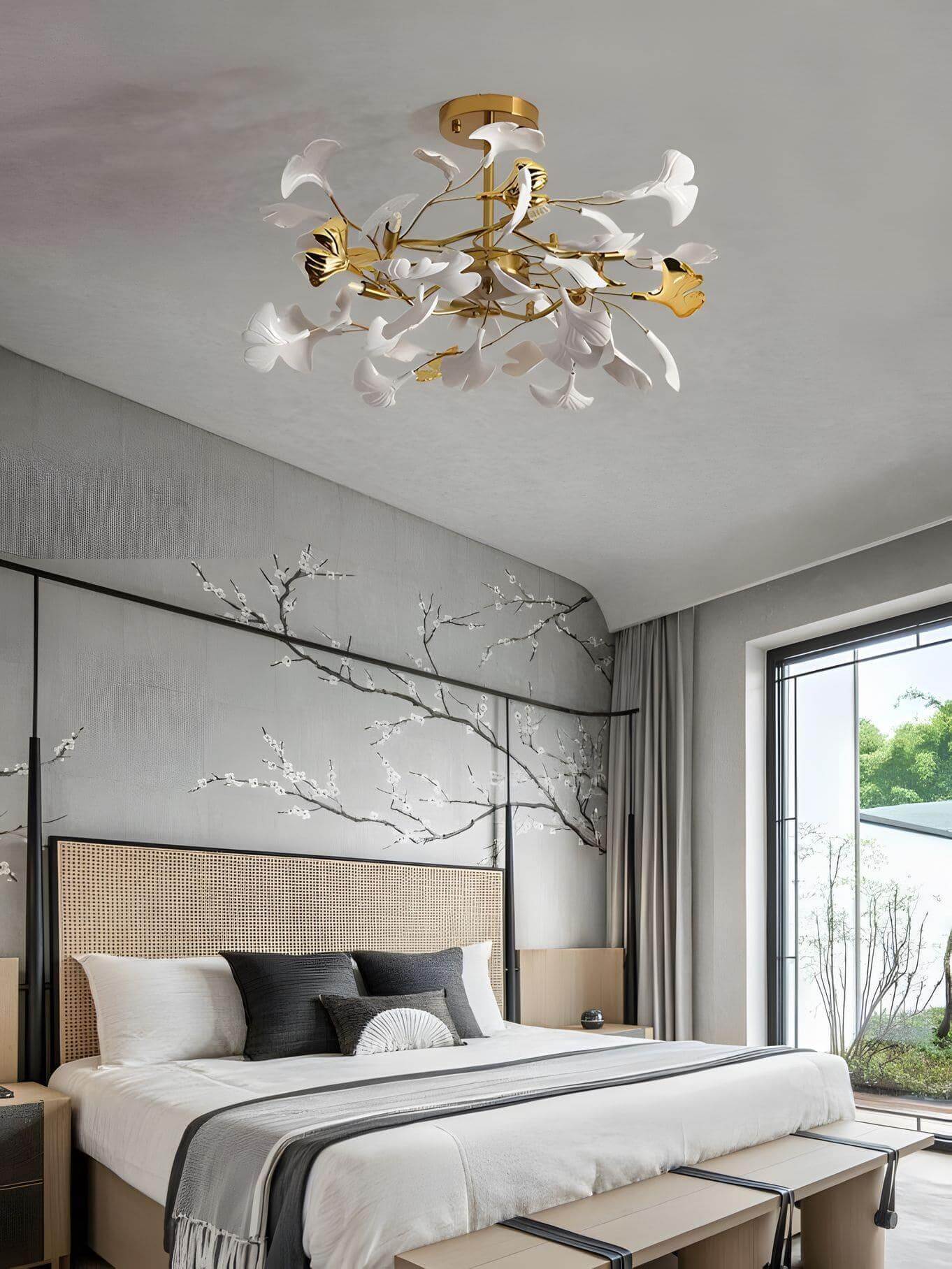 Gingko Chandelier Style G