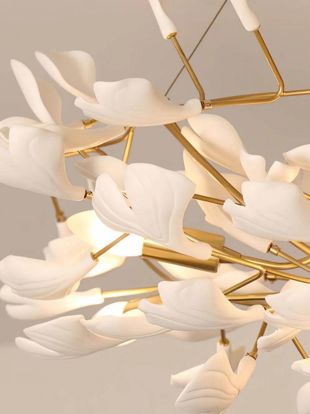 Gingko Chandelier Style G