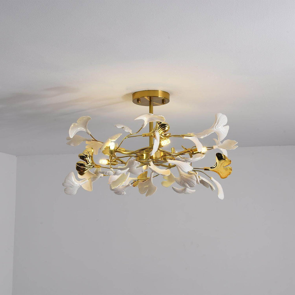 Gingko Chandelier Style G