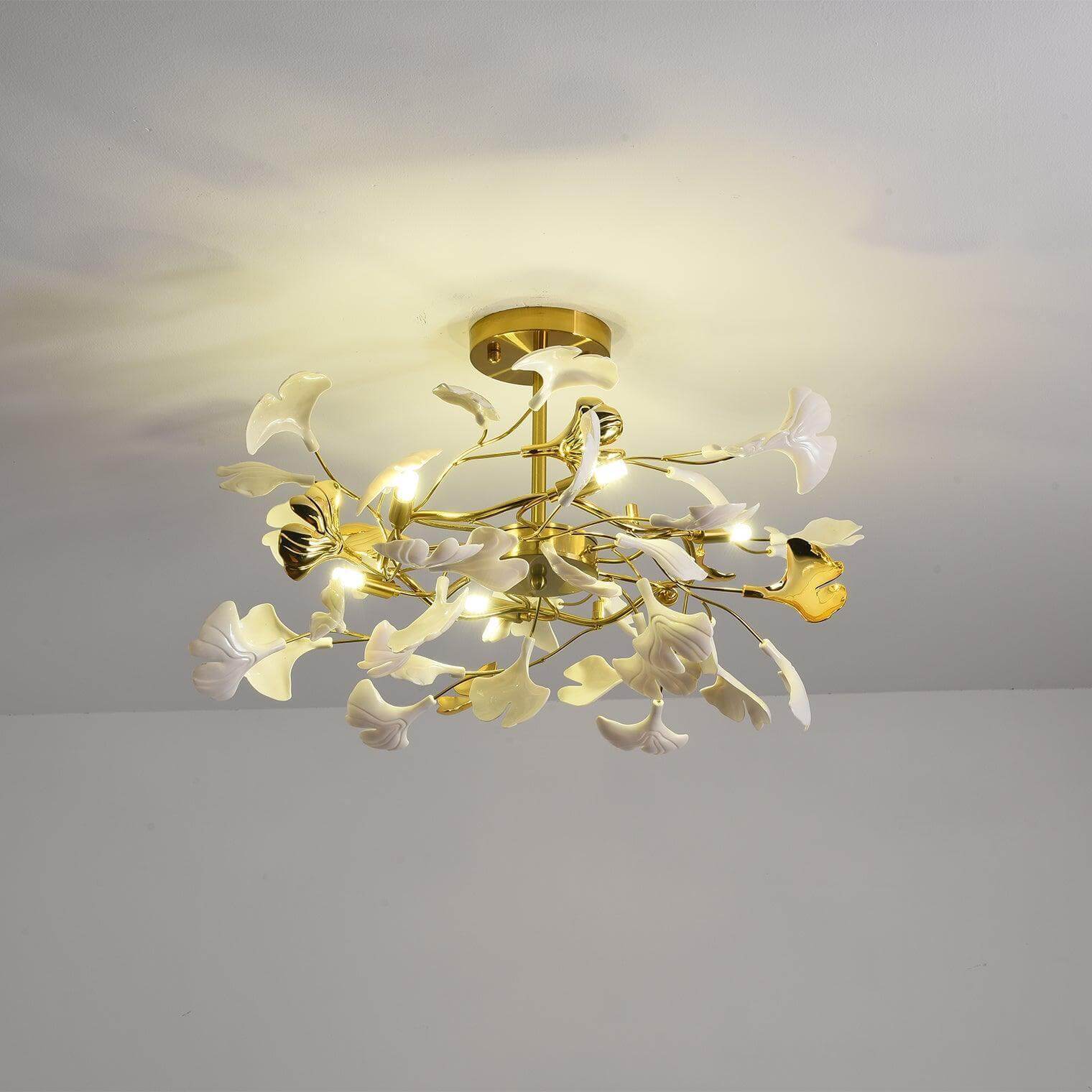 Gingko Chandelier Style G