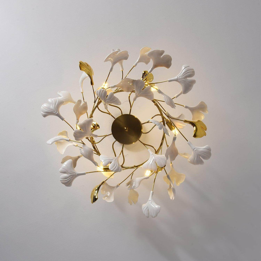 Gingko Chandelier Style G
