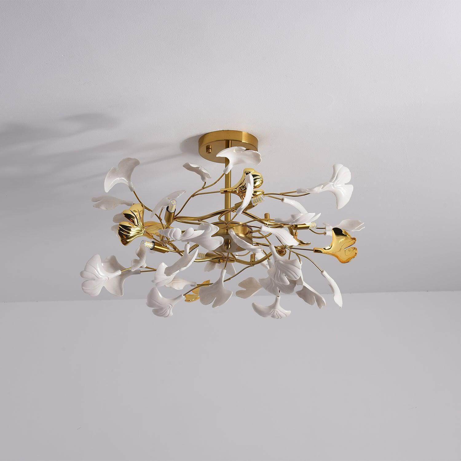 Gingko Chandelier Style G