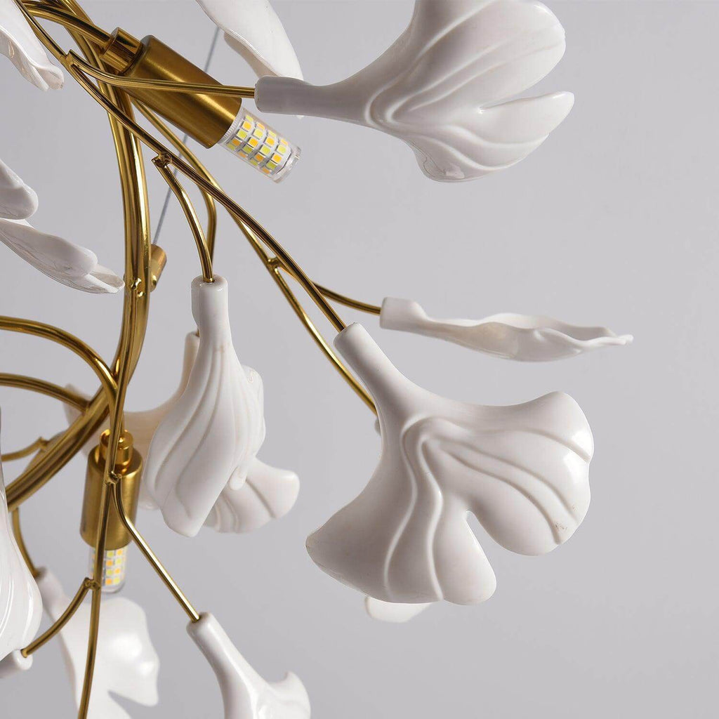 Gingko Chandelier Style G