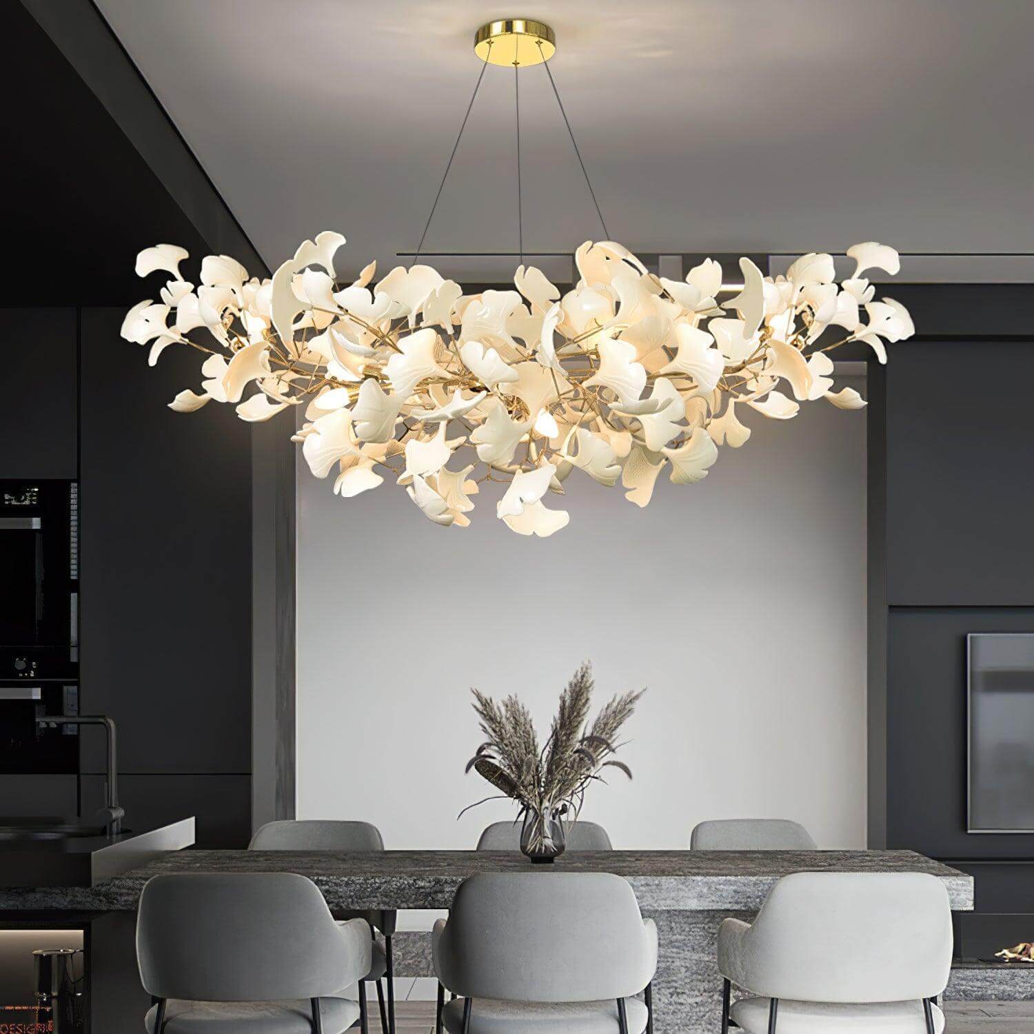 Gingko Chandelier Style A