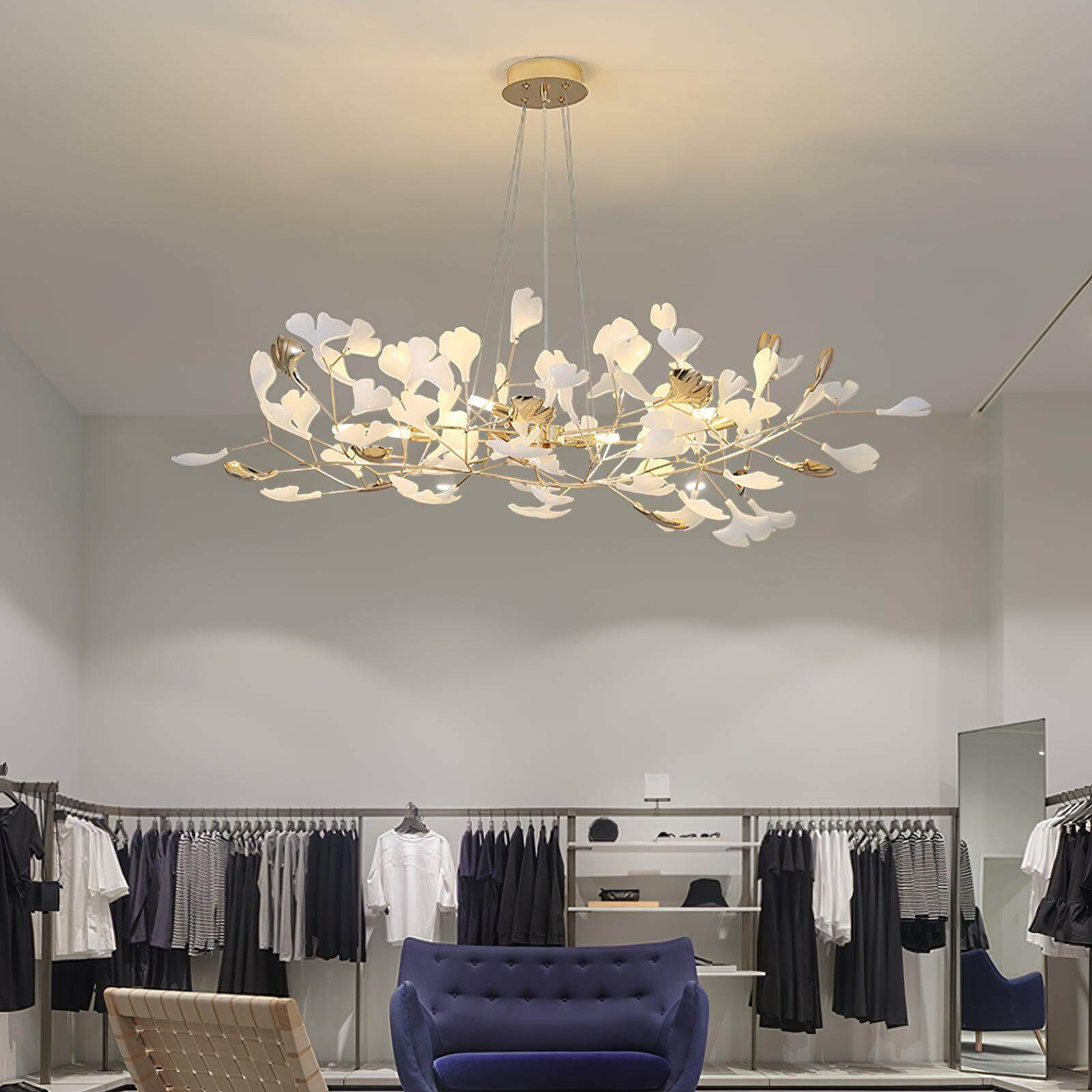 Gingko Chandelier Style A