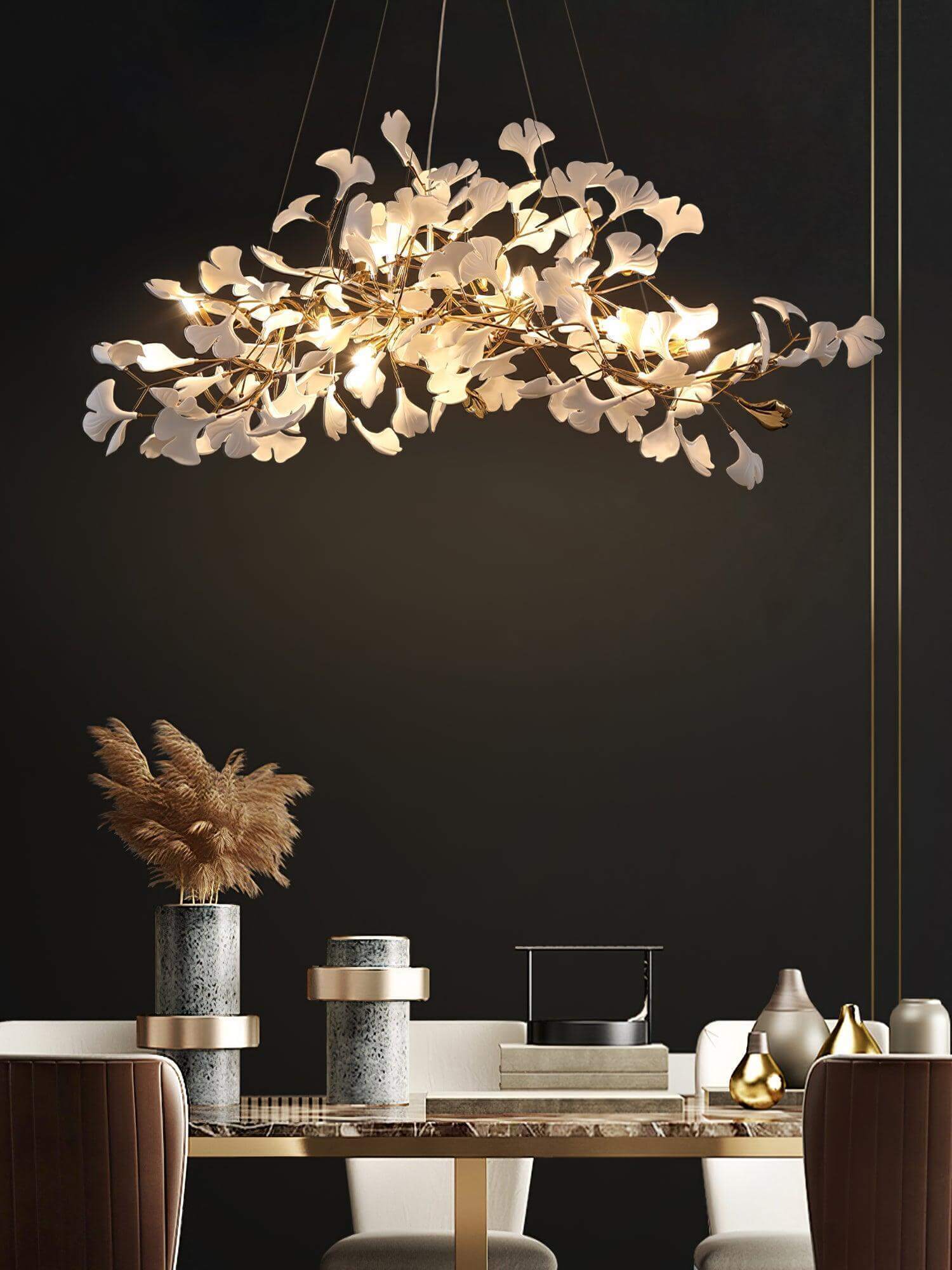 Gingko Chandelier Style A