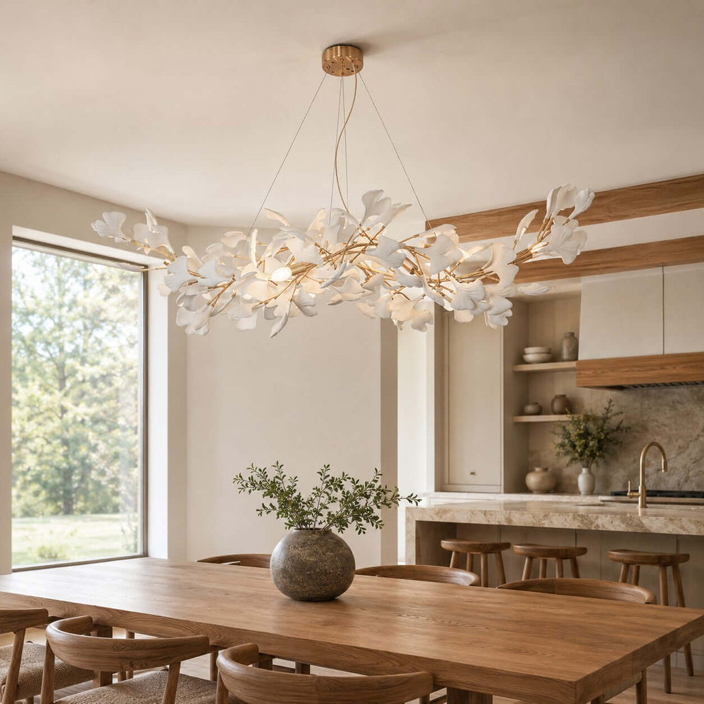 Gingko Chandelier Style C