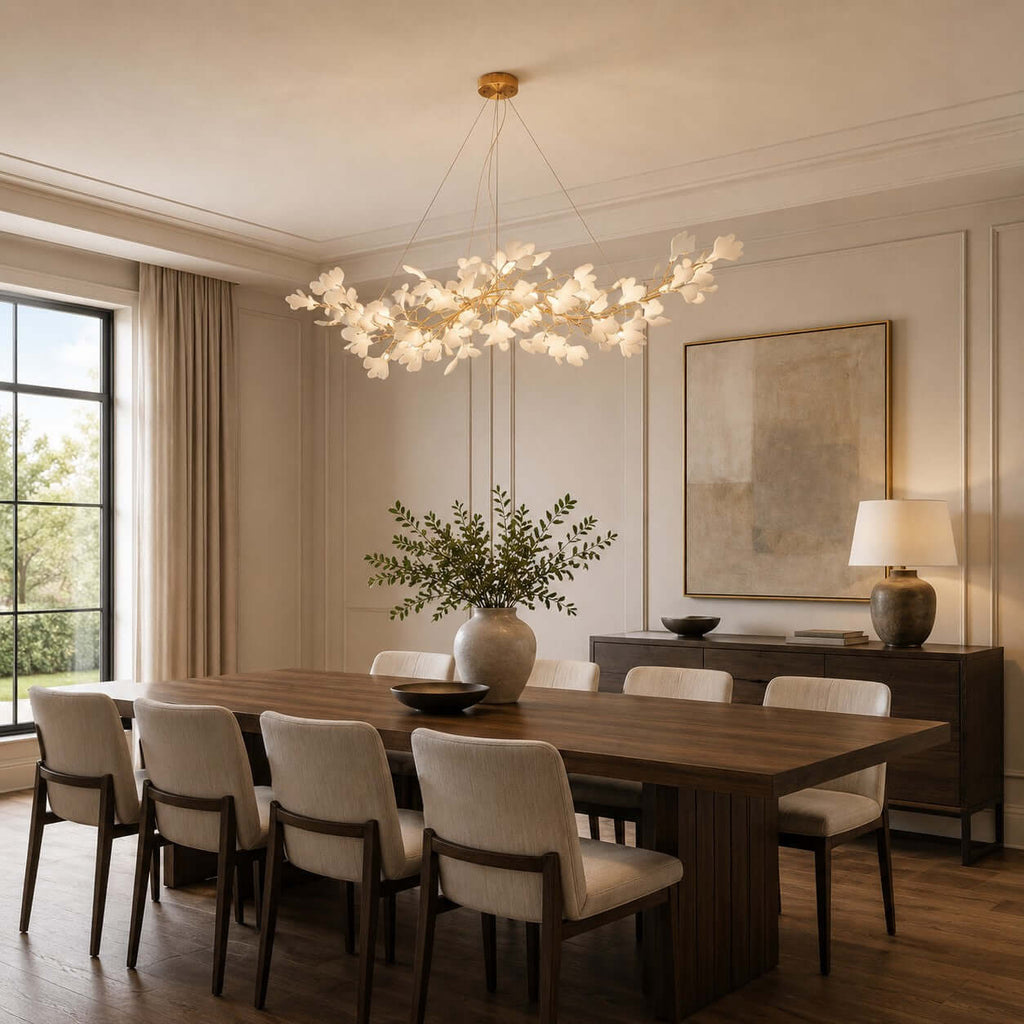 Gingko Chandelier Style C