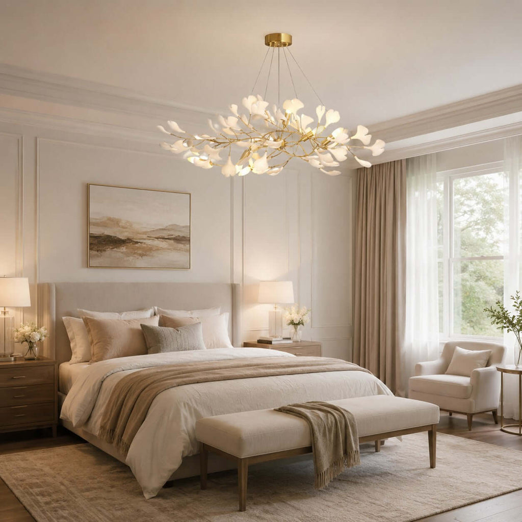 Gingko Chandelier Style C
