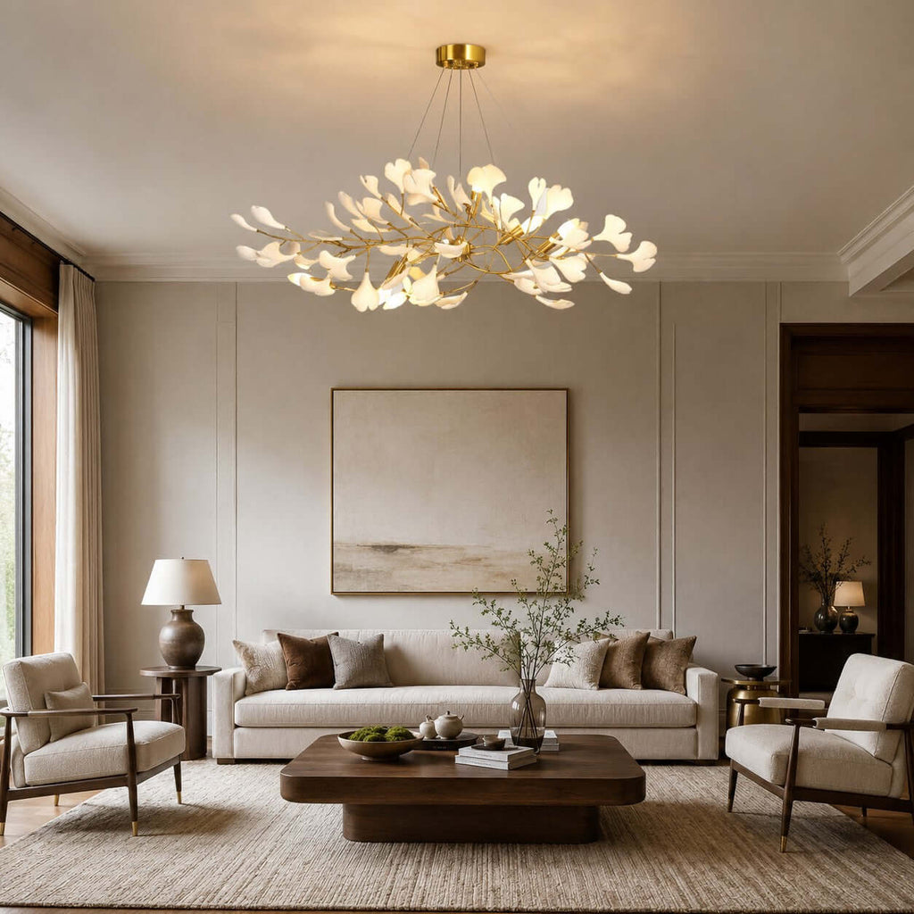 Gingko Chandelier Style C