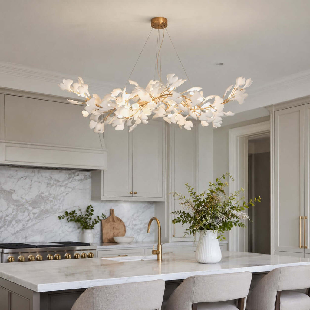Gingko Chandelier Style C