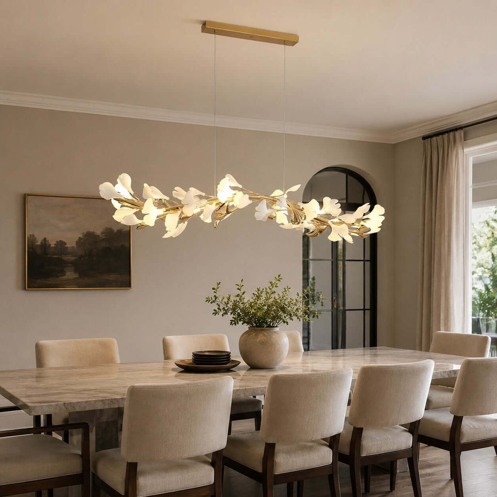 Gingko Chandelier Style E