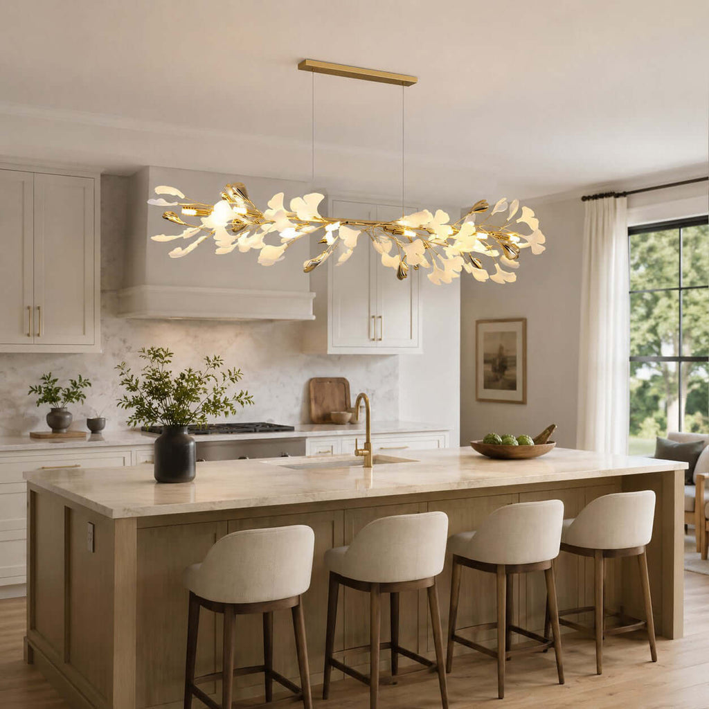 Gingko Chandelier Style E
