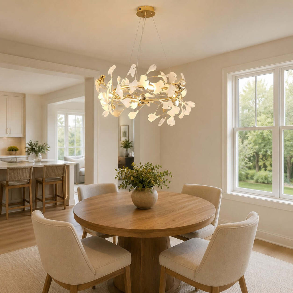 Gingko Chandelier Style E