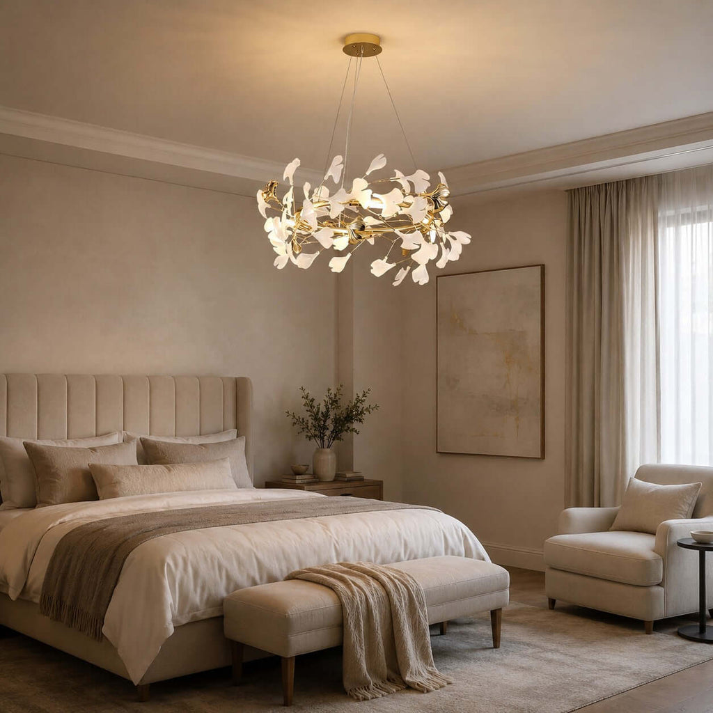 Gingko Chandelier Style E