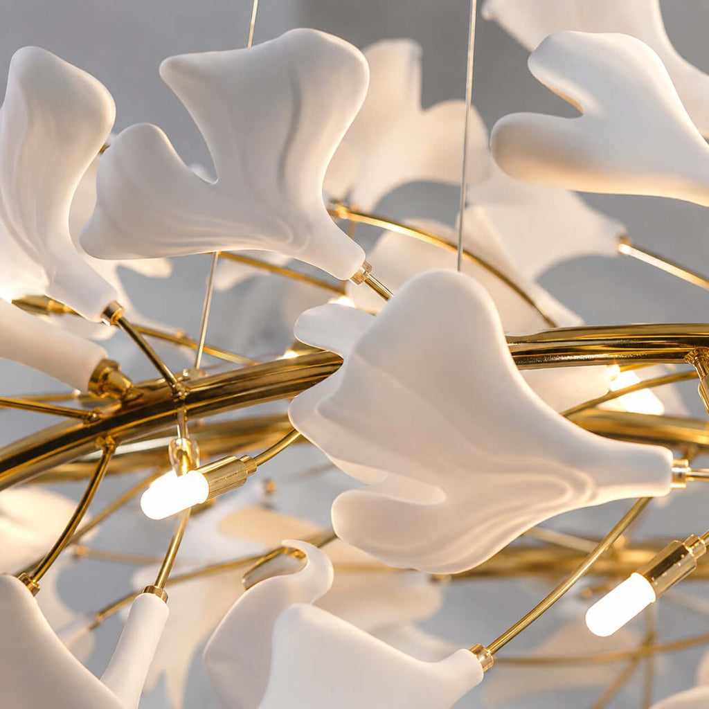 Gingko Chandelier Style E