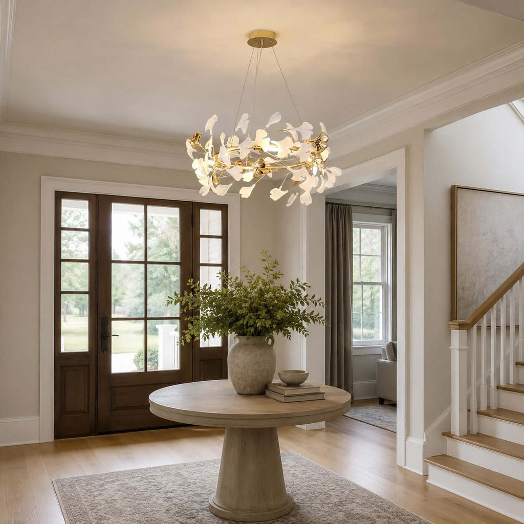 Gingko Chandelier Style E