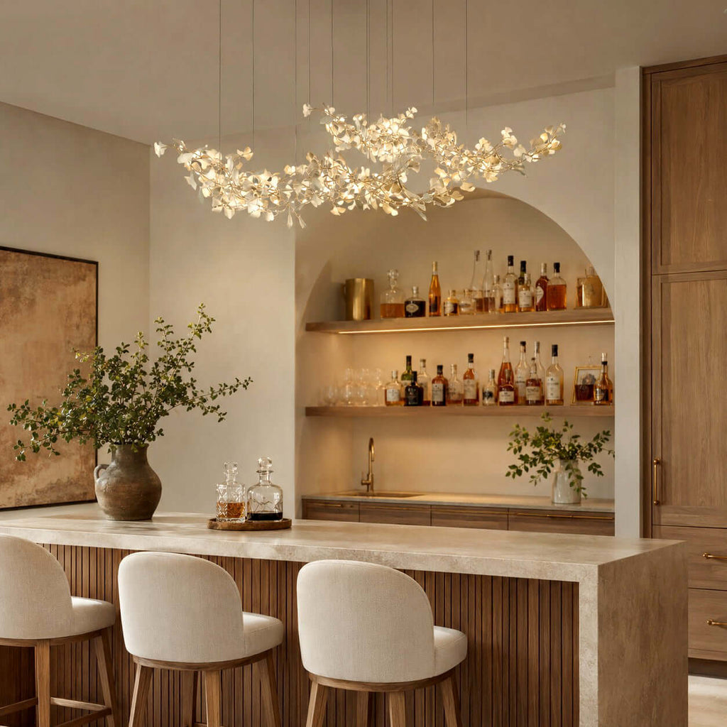 Gingko Chandelier Style H