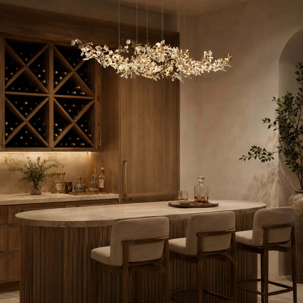 Gingko Chandelier Style H