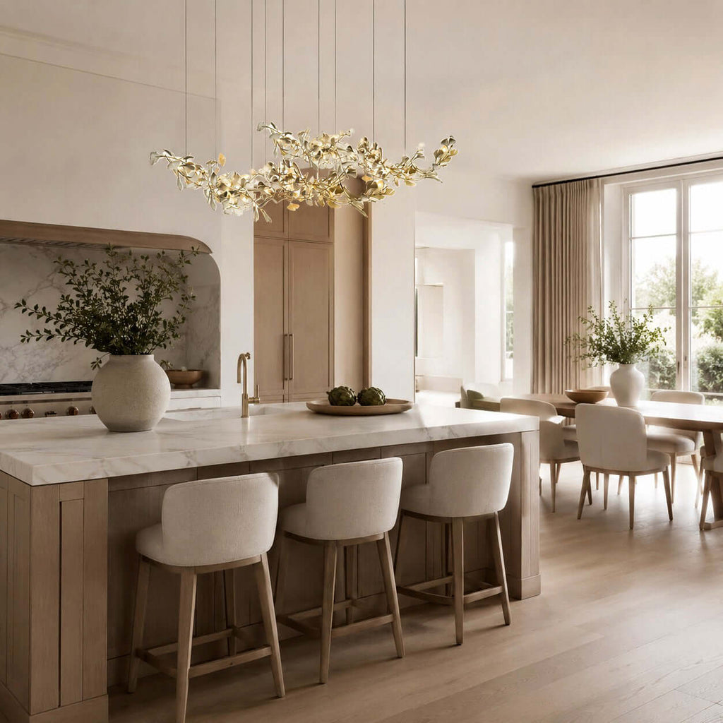 Gingko Chandelier Style H