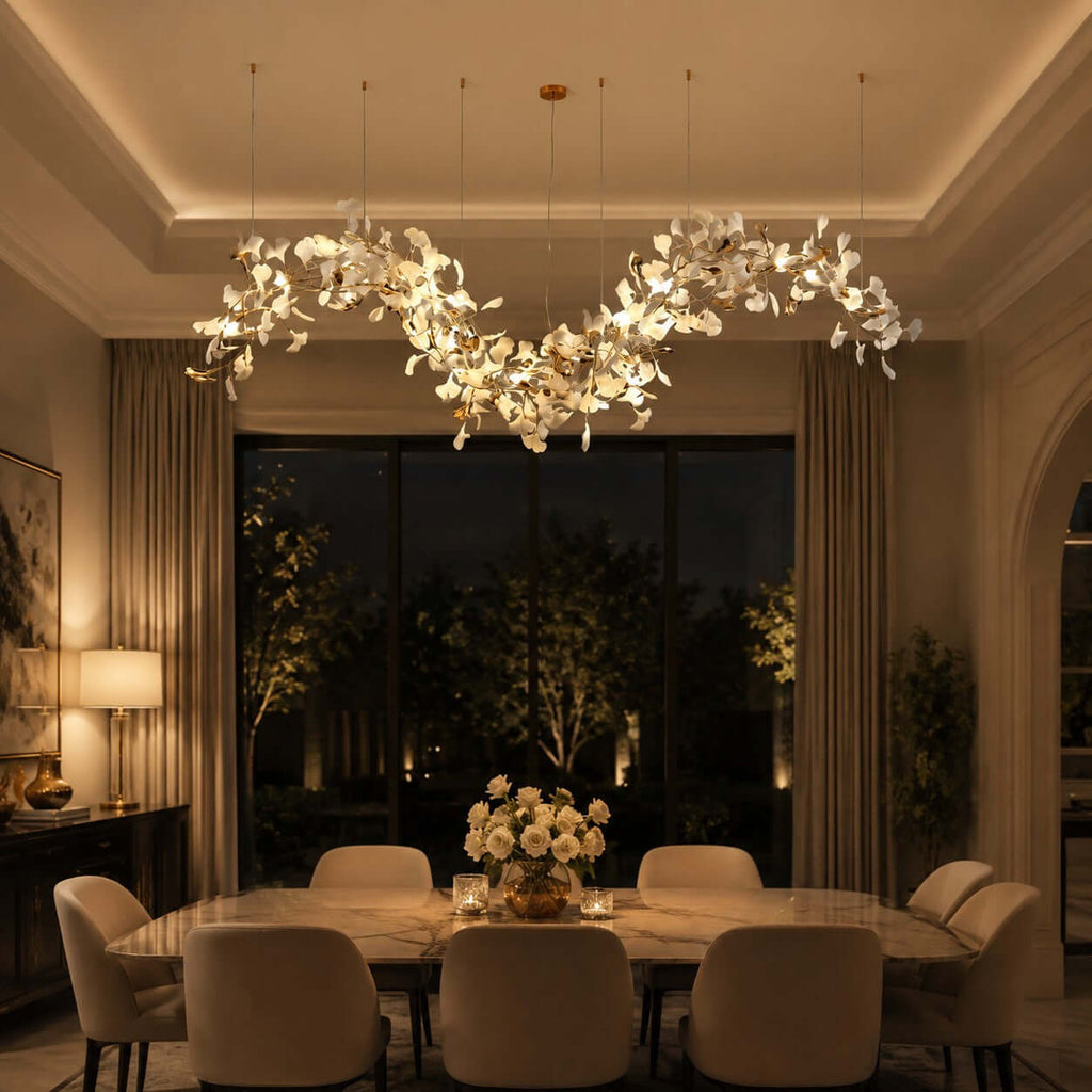 Gingko Chandelier Style M