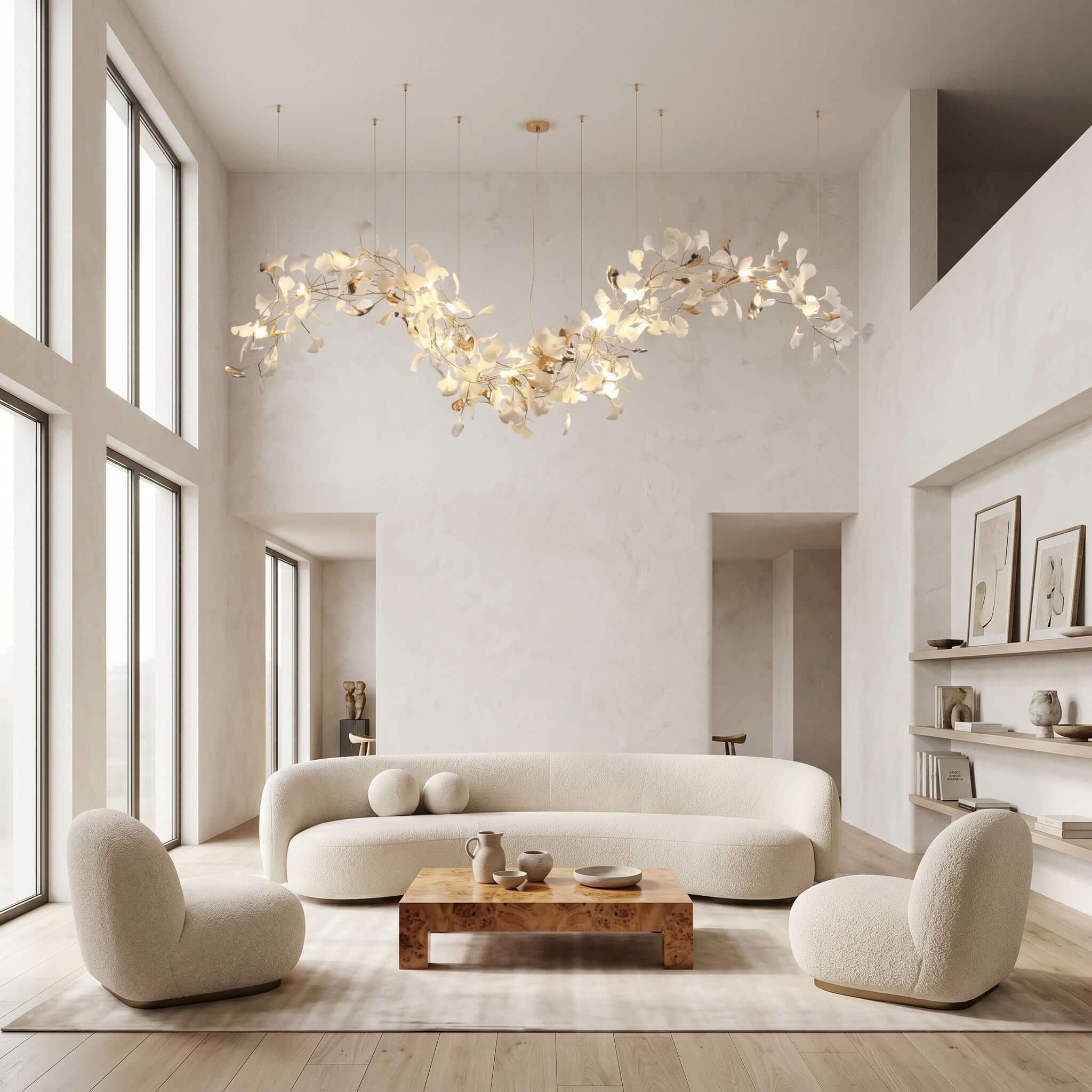 Gingko Chandelier Style M