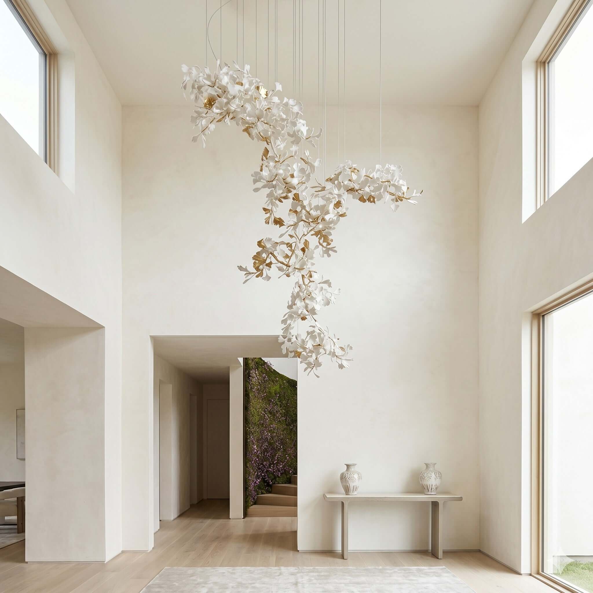 Gingko Chandelier Style M
