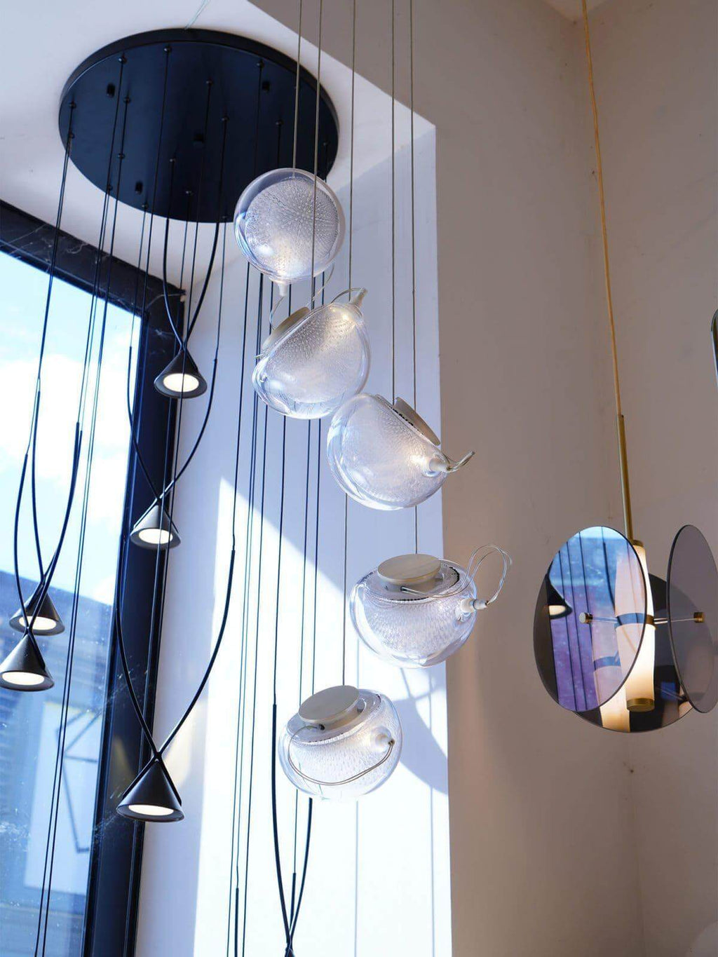 Mesh Glass 76 Pendant Light