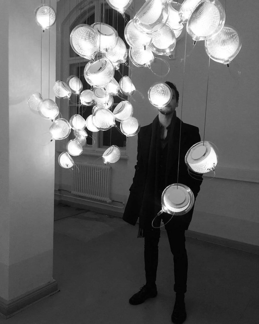 Mesh Glass 76 Pendant Light