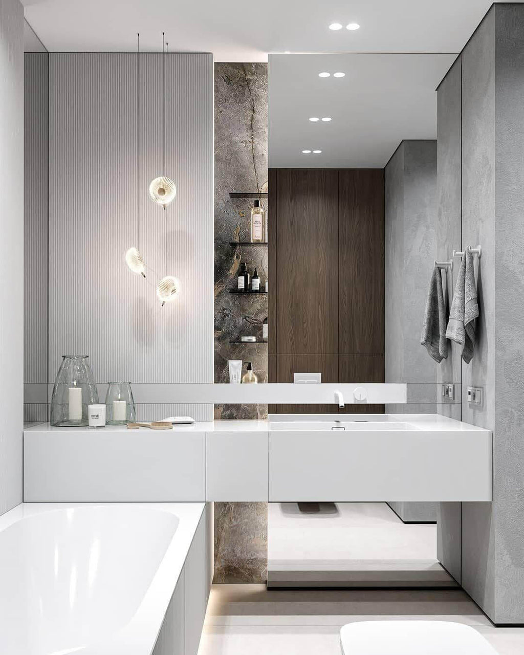 Mesh Glass 76 Pendant Light