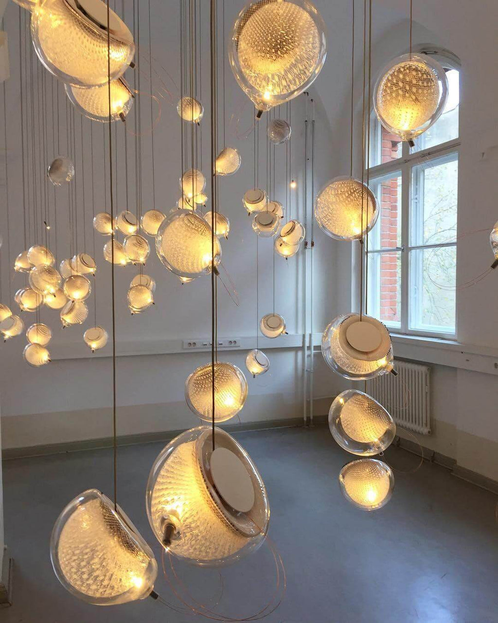 Mesh Glass 76 Pendant Light