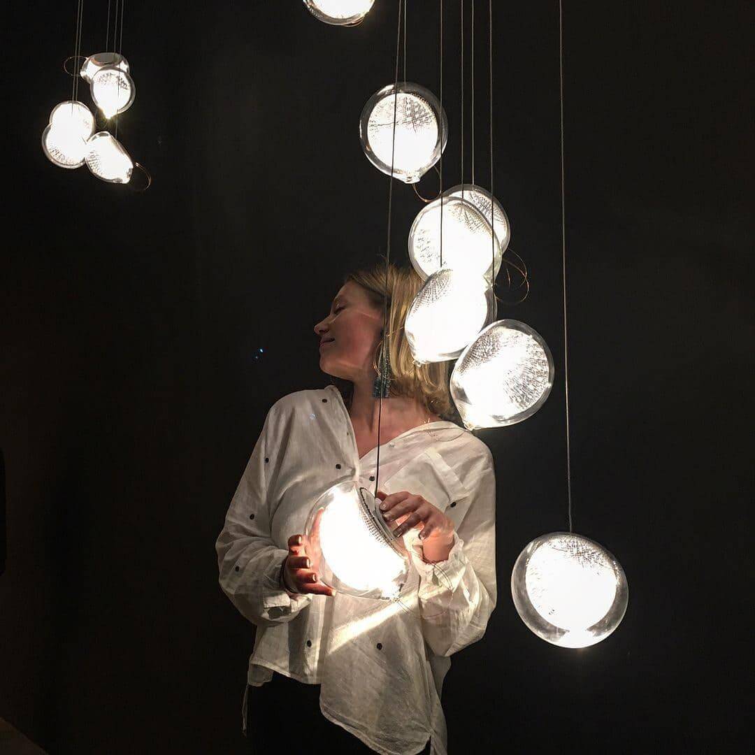 Mesh Glass 76 Pendant Light