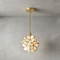 Glass Petal Pendant Light