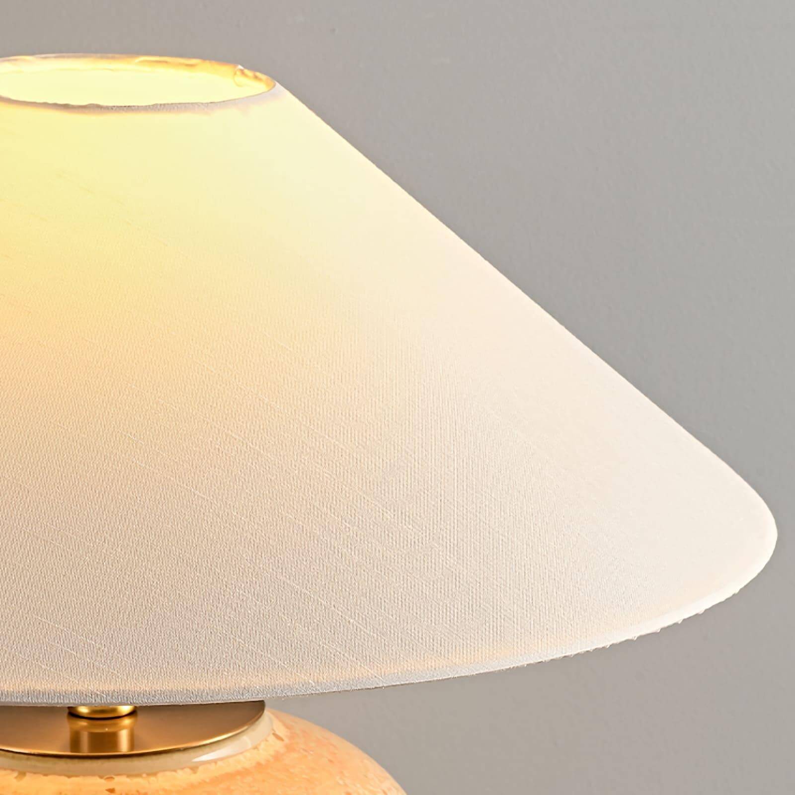 Glazed Ceramic Table Lamp