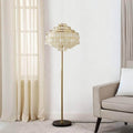 Teardrops Shell Floor Lamp