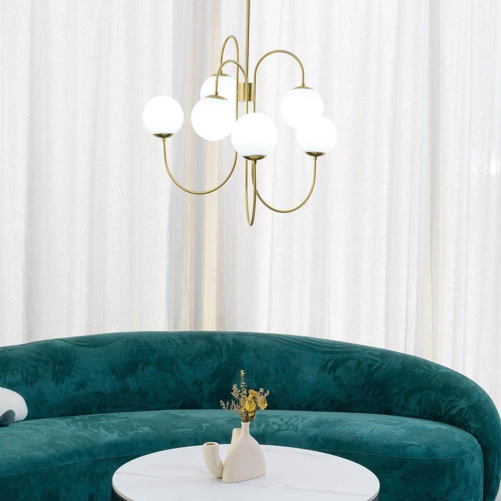 Gooseneck Chandelier