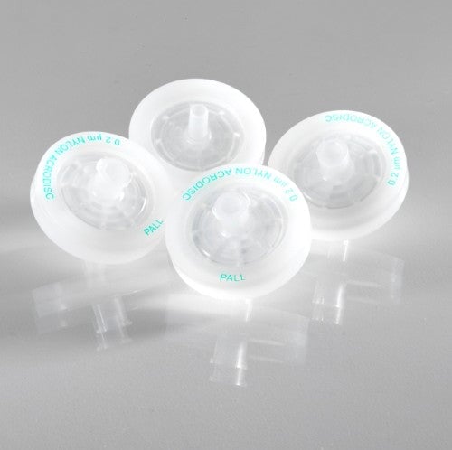 PALL 4528 Acrodisc Syringe Filters with Nylon Membrane - GF/0.45 µm, 25mm (1000/pkg)
