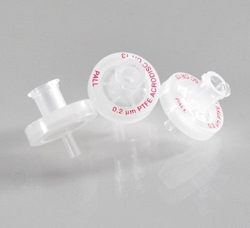 PALL 4423 Acrodisc Syringe Filters with PTFE Membrane - 0.2 µm, 13mm, male slip luer outlet, 300/pk