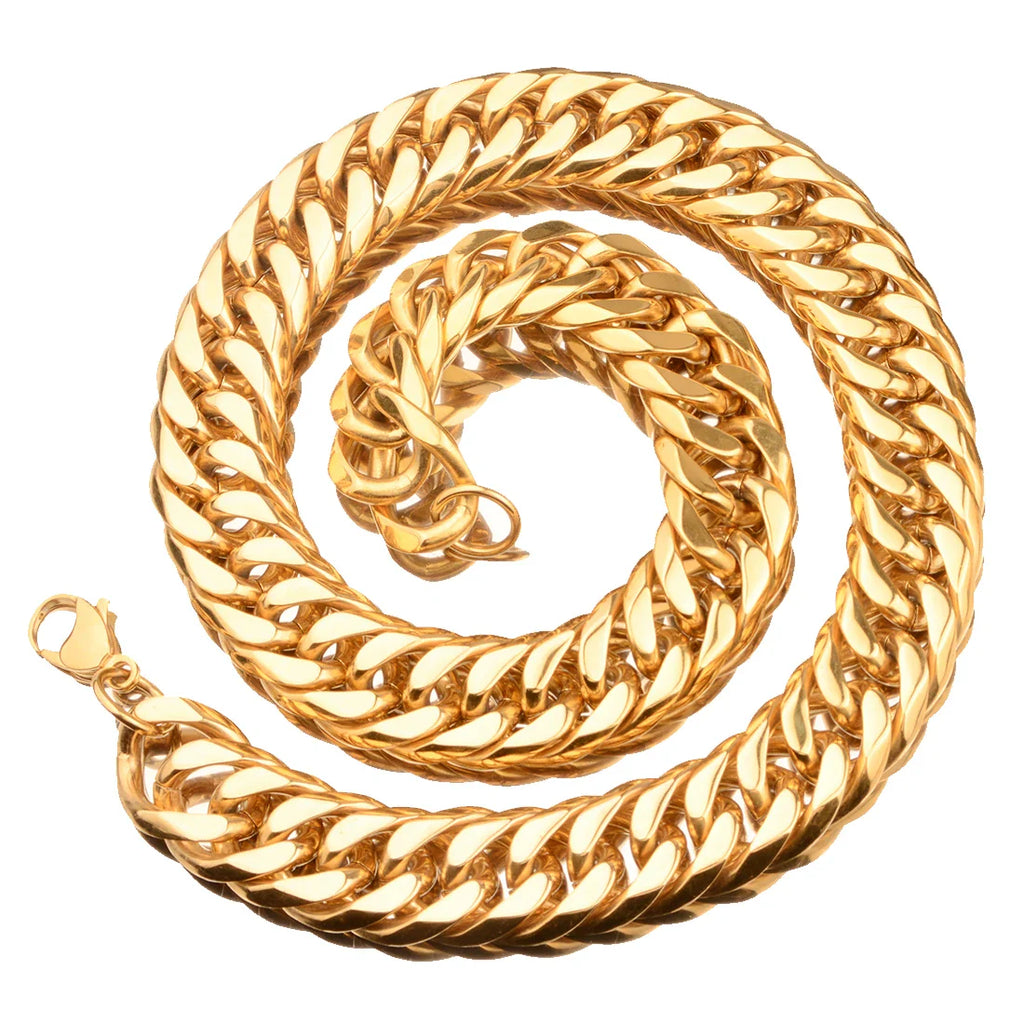 chunky gold necklace