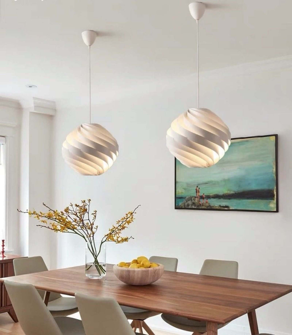 Halo Swirl Pendant Light