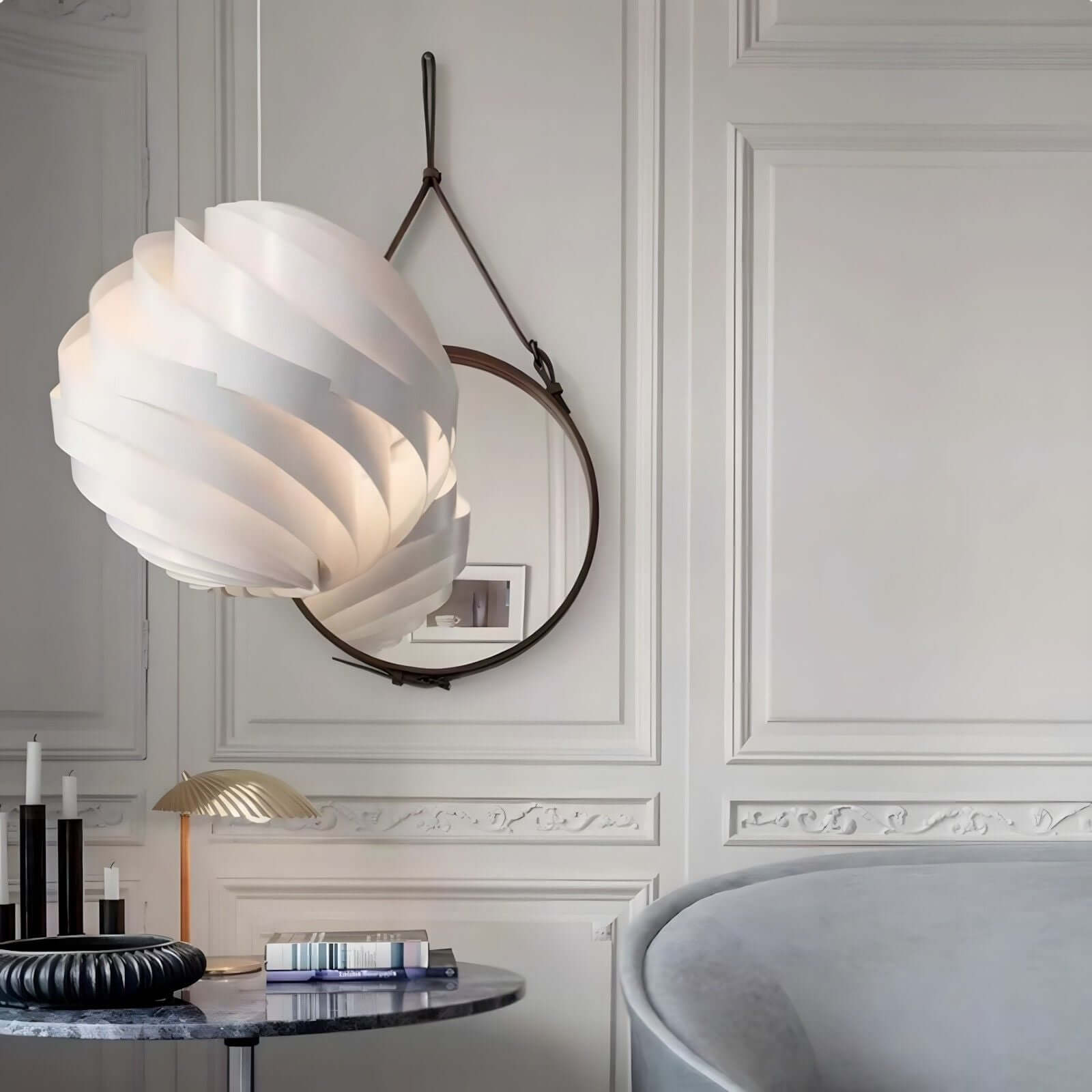 Halo Swirl Pendant Light