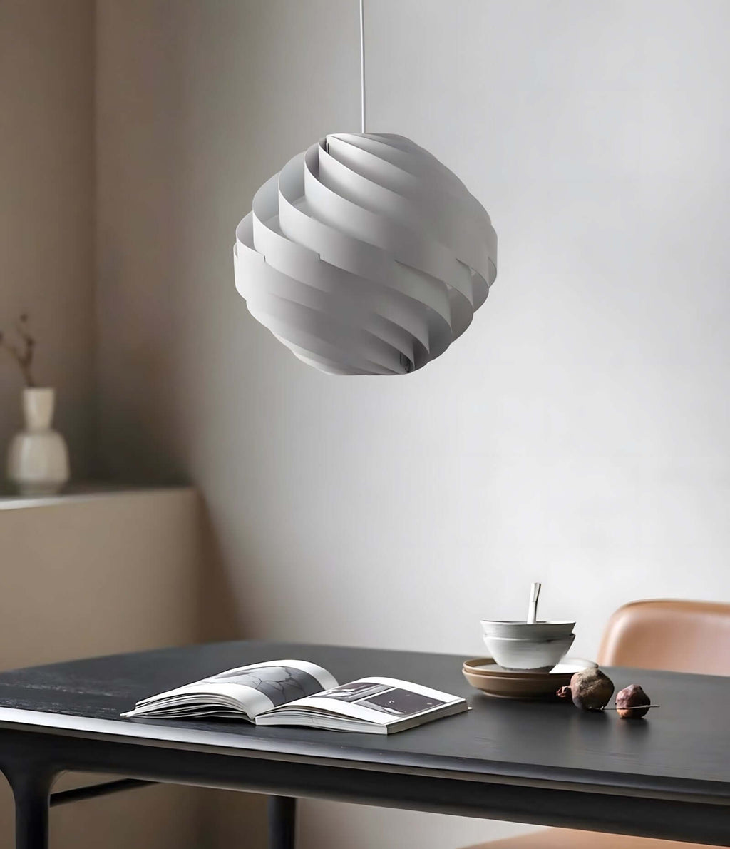 Halo Swirl Pendant Light