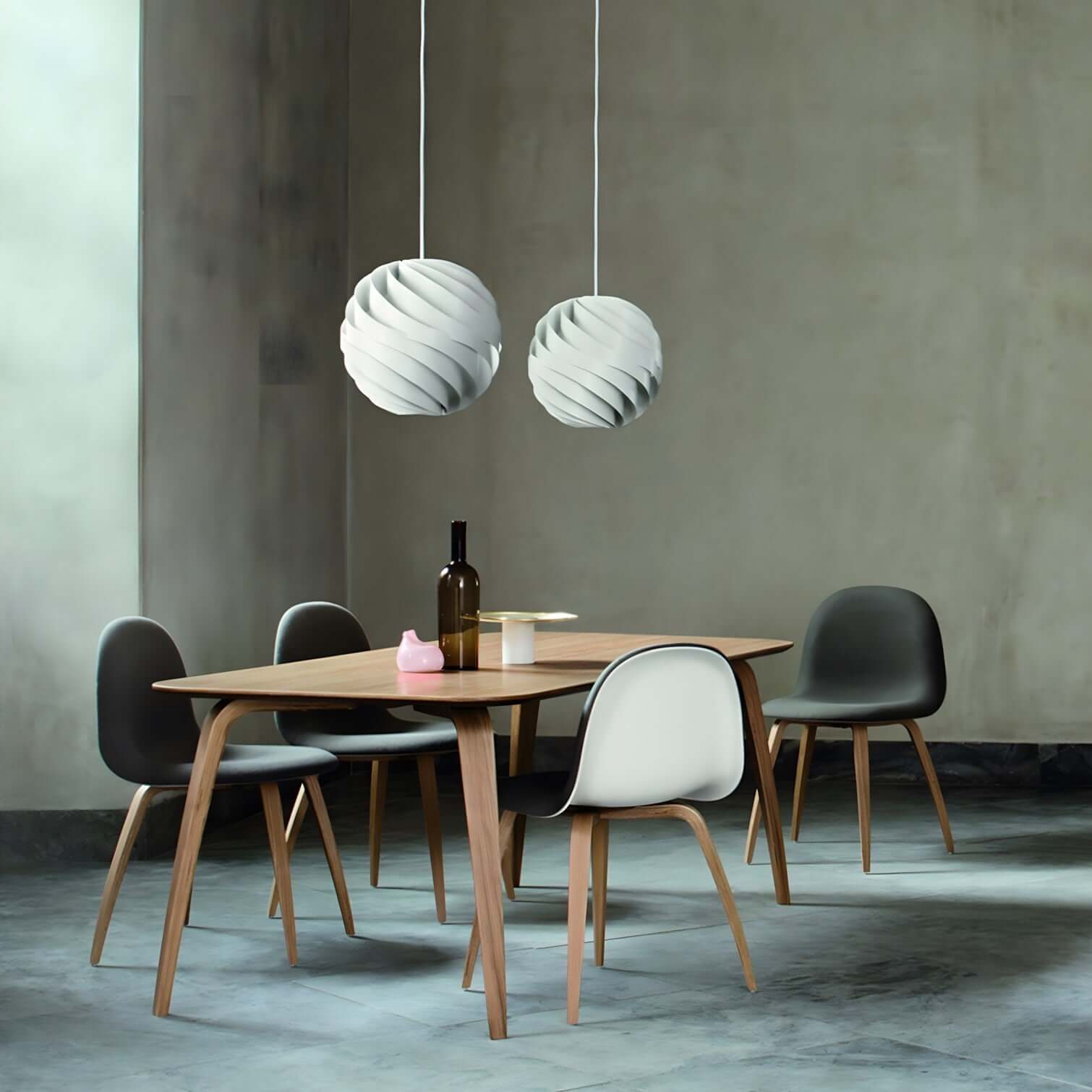 Halo Swirl Pendant Light