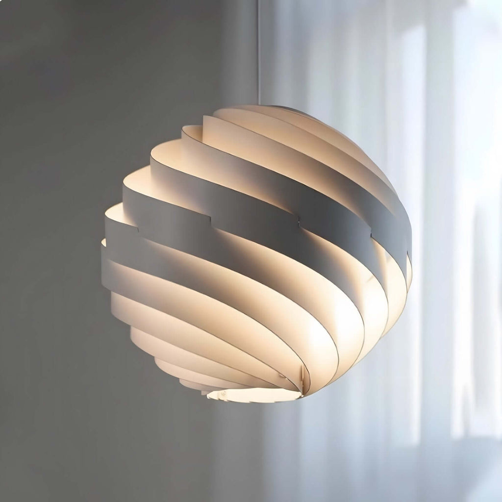 Halo Swirl Pendant Light