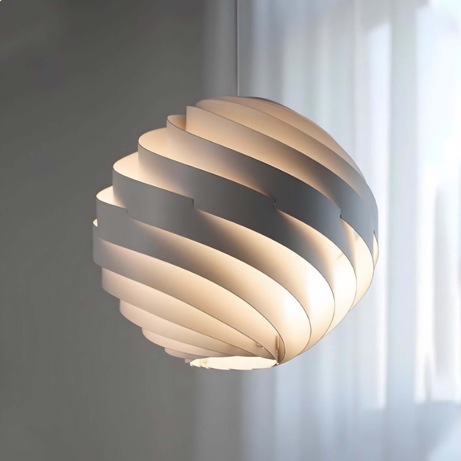 Halo Swirl Pendant Light