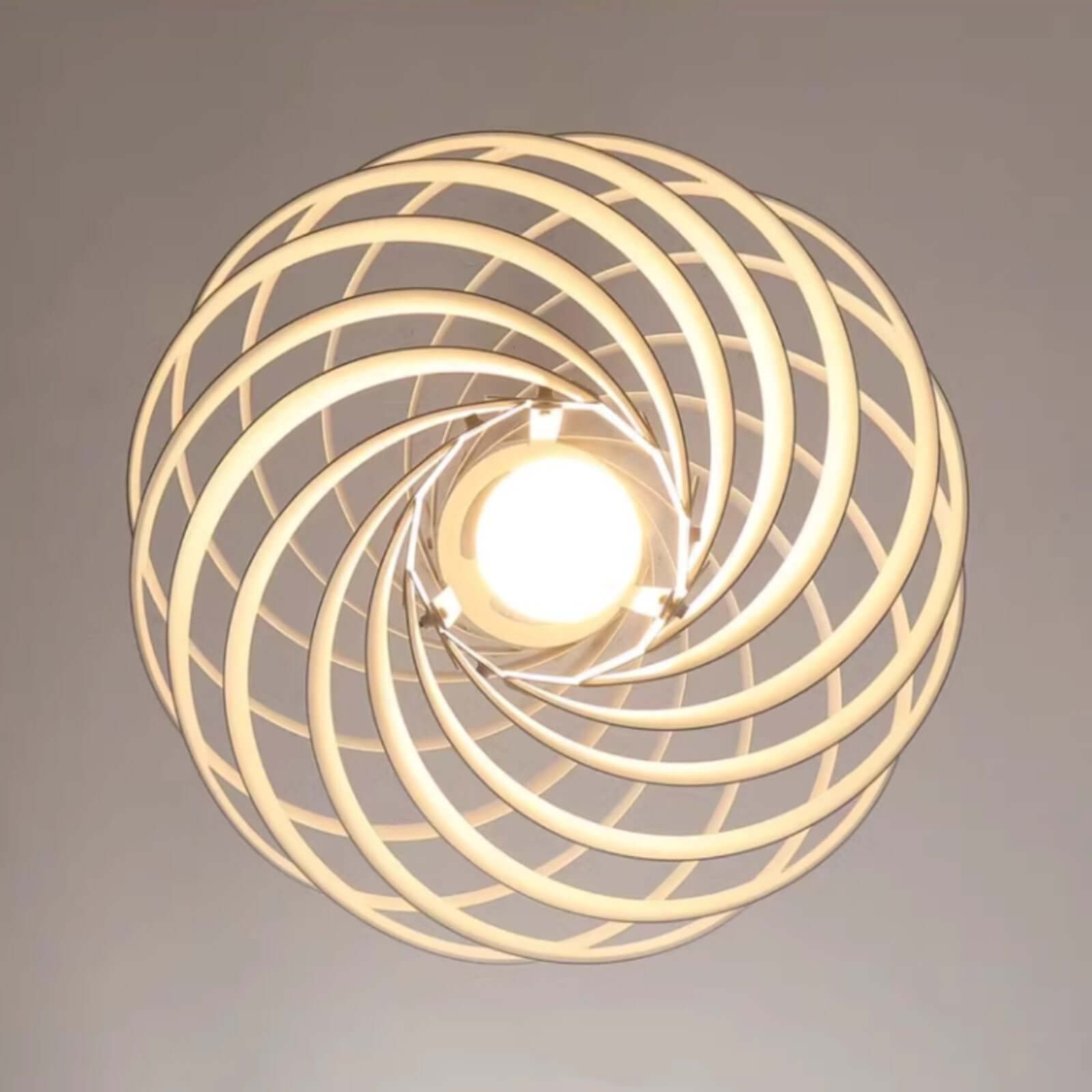 Halo Swirl Pendant Light