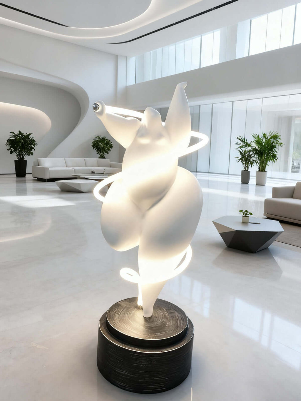 Haromi Sculpture Floor Lamp
