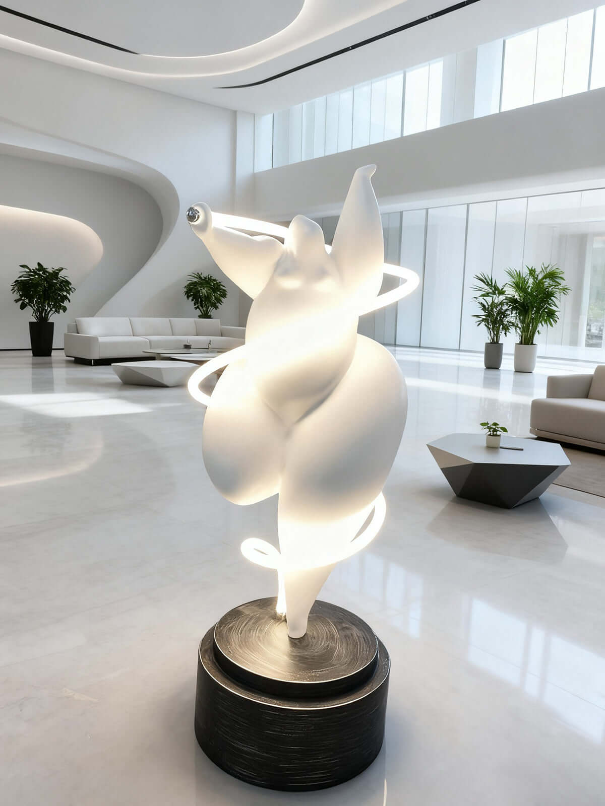 Haromi Sculpture Floor Lamp